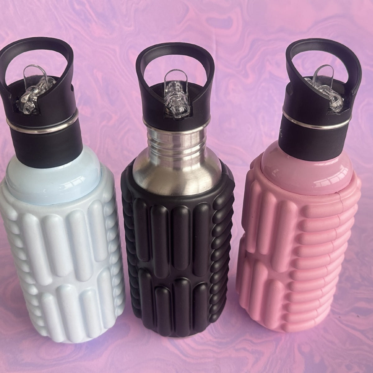 Sports Outdoor 304 Stainless Steel Water Bottle Yoga Massage