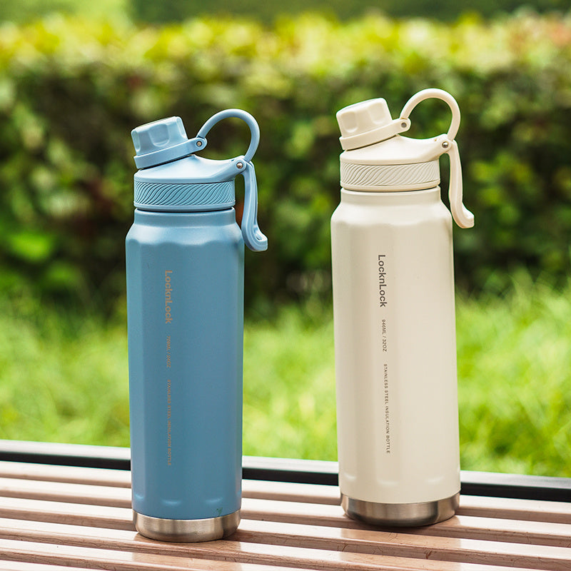 Stainless Steel Portable Large Capacity Water Bottle Outdoor Sports Travel