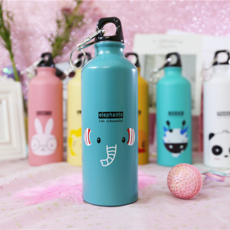 Stainless Steel Children's Water Cup Primary School Cute Water Bottle