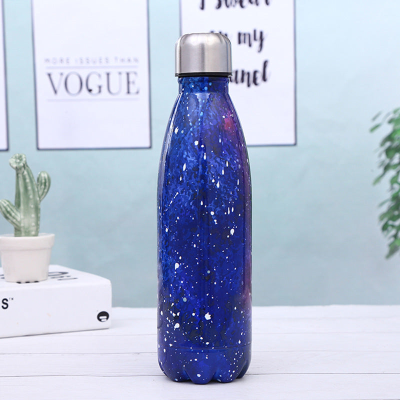 Creative Coke Bottle Stainless Steel Vacuum Flask Sports Water Cup