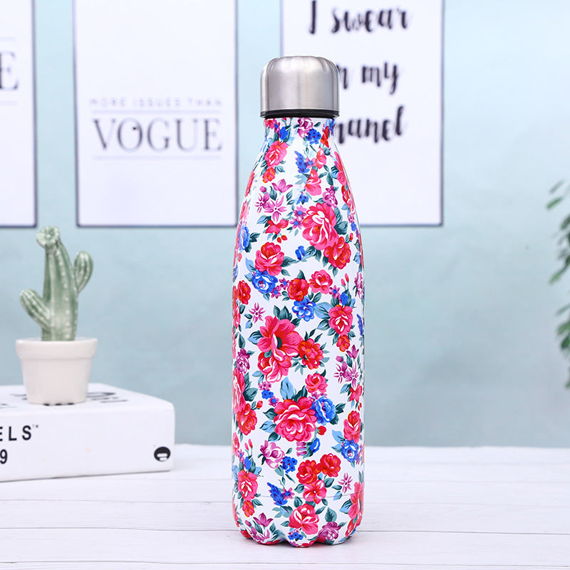 Creative Coke Bottle Stainless Steel Vacuum Flask Sports Water Cup