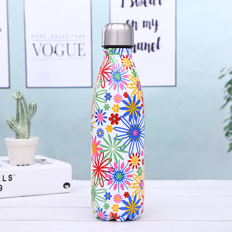 Creative Coke Bottle Stainless Steel Vacuum Flask Sports Water Cup