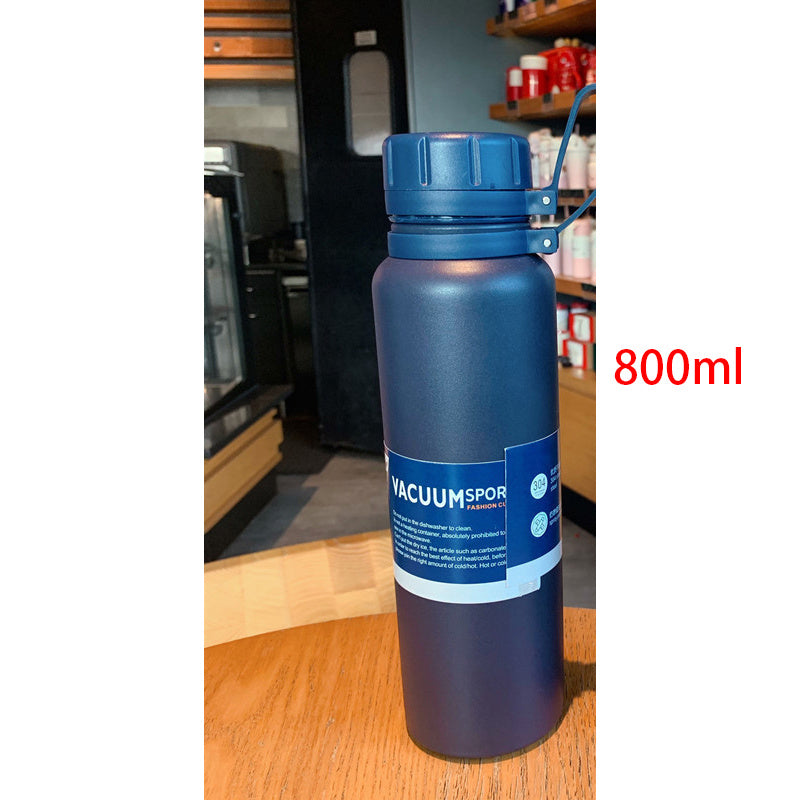 Outdoor Sports Bottle Portable Large Capacity Stainless Steel Vacuum Flask Water Cup