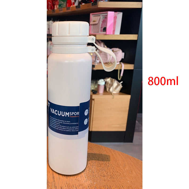 Outdoor Sports Bottle Portable Large Capacity Stainless Steel Vacuum Flask Water Cup