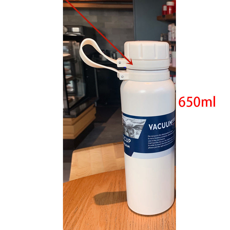 Outdoor Sports Bottle Portable Large Capacity Stainless Steel Vacuum Flask Water Cup